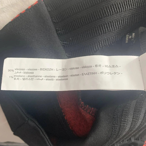 Zara Pants Snake Animal Print Side Stripe‎ Ponte Knit Black Leggings Size Small - Picture 11 of 12